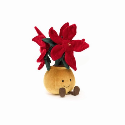 Jellycat Poinsettia UK | 24703QLTB